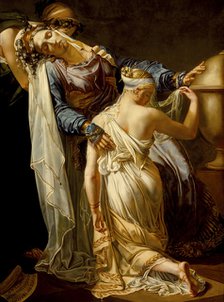 Hecuba and Polyxena, after 1814. Artist: Blondel, Merry-Joseph (1781-1853)