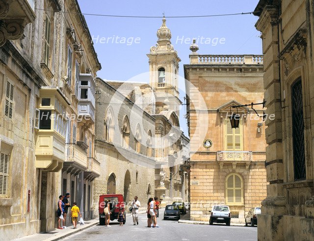 Villegangrios Street, Mdina, Malta