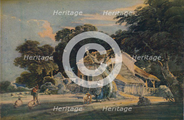 'Devonshire Farm', c1798. Artist: Thomas Girtin.