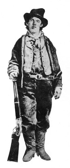 Billy the Kid, American gunman and outlaw, c1877-1881 (1954). Artist: Unknown