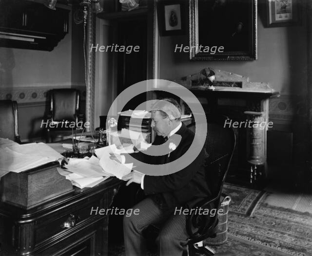 Moody, Mr. Wm. H., made in his office at Supreme Court, between 1890 and 1910. Creator: Unknown.