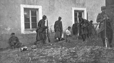 'Dans les Vosges; Sous les dehors plus innocent, les espions pullulent devant nos troupes.', 1914. Creator: Unknown.