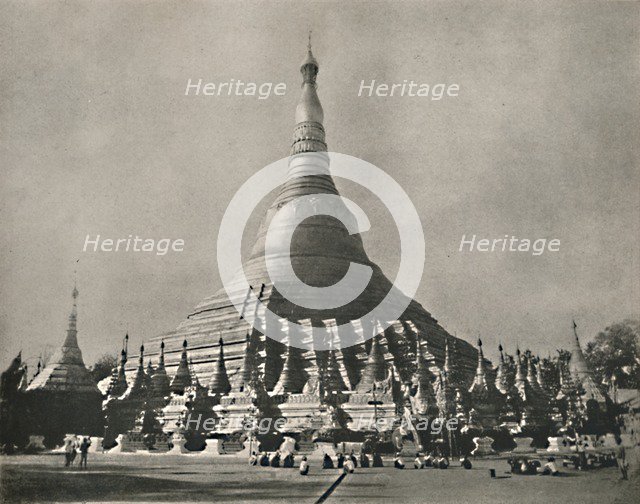 'Shwe Dagon Pagoda, Rangoon', 1900. Creator: Unknown.