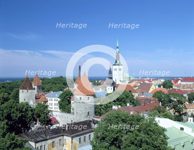 St Olav's Church, Tallinn, Estonia.