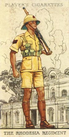 'The Rhodesia Regiment', 1936. Creator: Unknown.