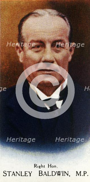 'Right Hon. Stanley Baldwin, M.P.', 1927. Creator: Unknown.