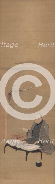 Portrait of Kinokuniya Bunzaemon, 19th century. Creator: Utagawa Toyokuni (Japanese, 1769-1825), attributed to.