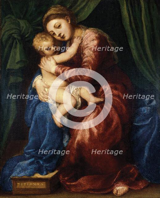 The Virgin and Child, 1540. Creator: Titian.