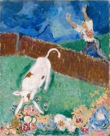 Calf, 1932. Creator: Cyprian Majernik.