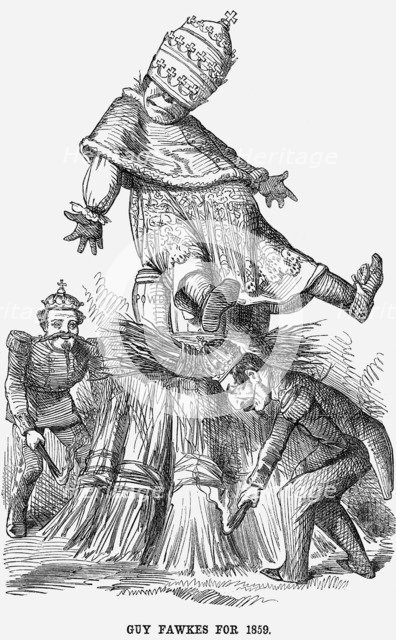 'Guy Fawkes for 1859', 1859. Artist: Unknown