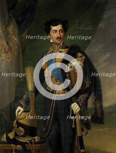 Oskar I, 1799-1859, King of Sweden and Norway, c1830s. Creator: Fredric Westin.