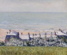Les toits de l'Hôtel des Roches Noires, Trouville, 1882. Creator: Caillebotte, Gustave (1848-1894).