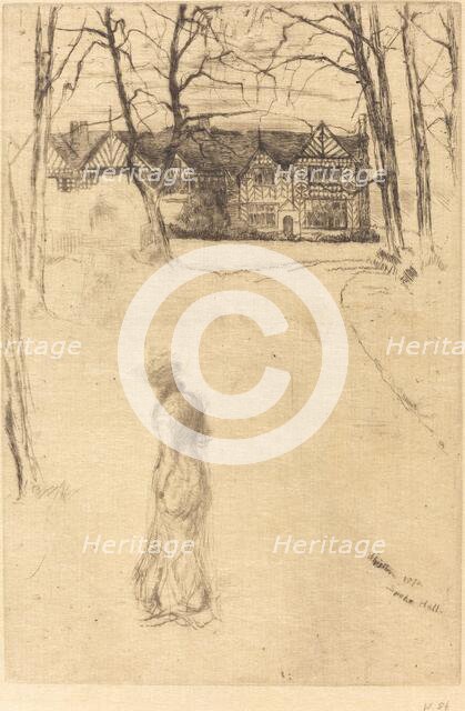 Speke Hall, No.1, 1870. Creator: James Abbott McNeill Whistler.
