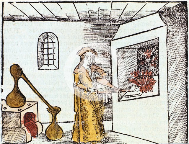 Chemist, 1508. Artist: Unknown