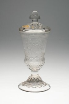 Cup with Cover, Germany, Mid 19th century. Creator: Unknown.