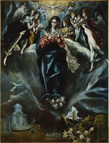 The Immaculate Conception, 1608. Creators: El Greco, Jorge Manuel Theotocopuli.