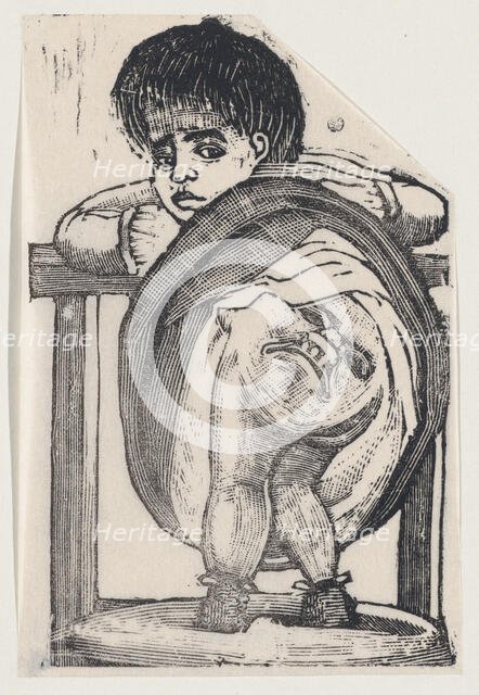 A girl with two faces, ca. 1880-1910., ca. 1880-1910. Creator: José Guadalupe Posada.