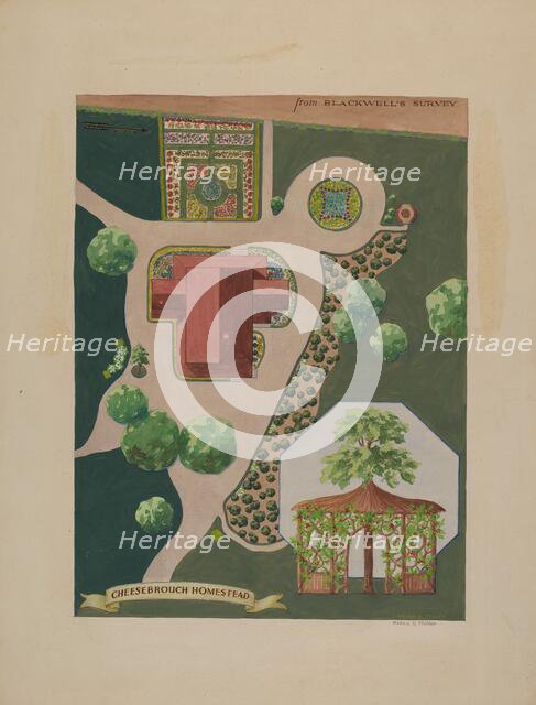 Cheeseborough Estate, c. 1936. Creator: Helen Miller.