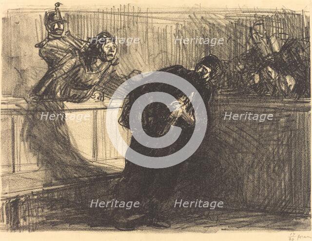 The Lawyer Abused, 1914. Creator: Jean Louis Forain.