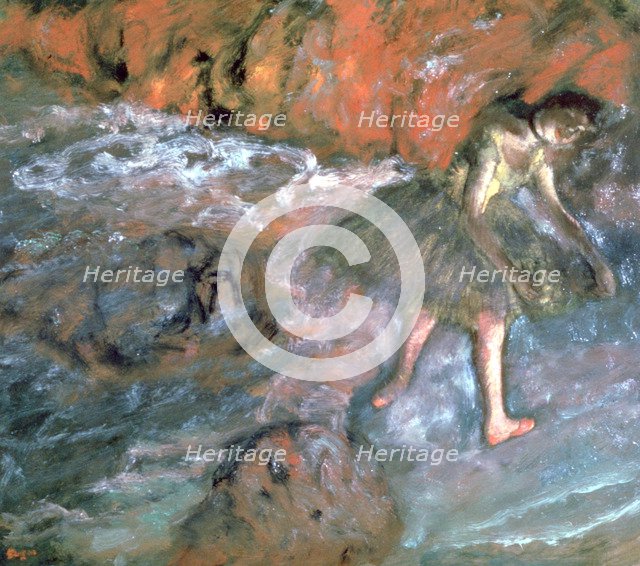 'Russian Ballerina', 1880. Artist: Edgar Degas