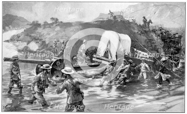 The approach to Ladysmith, 2nd Boer War, 18 January 1900. Artist: Unknown