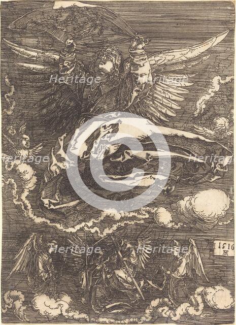 The Sudarium Held by One Angel, 1516. Creator: Albrecht Durer.