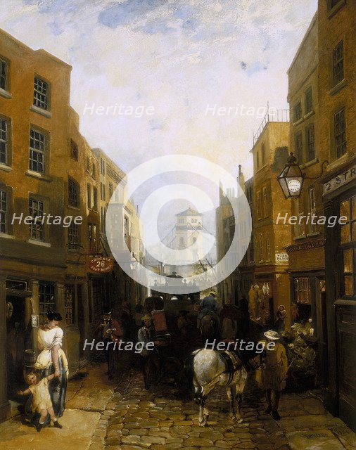 'Buckingham Street, Strand', 1854. Artist: Edmund John Niemann