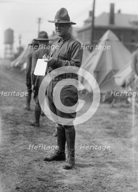 Fort McHenry, C.H. Williams, 1917. Creator: Harris & Ewing.