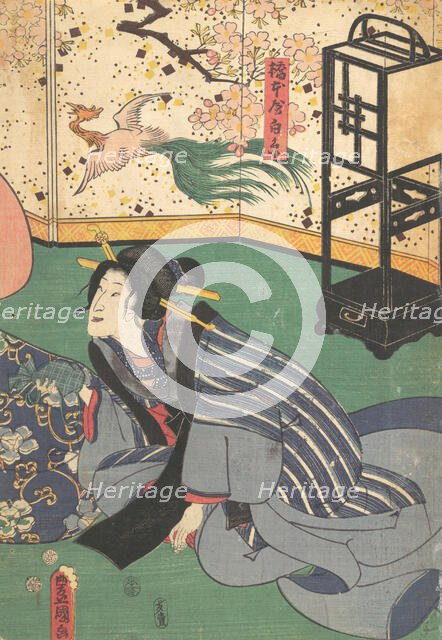 Print, 19th century., 19th century. Creator: Utagawa Kunisada.