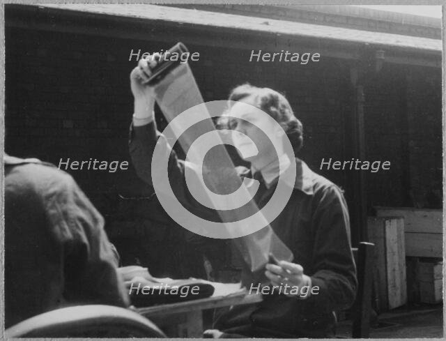 Royal Air Force No. 2 School of Photography, Palatine Road, Blackpool, 1942-1943. Creator: Barnet Saidman.