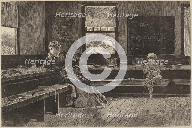 The Noon Recess, published 1873. Creator: Winslow Homer.