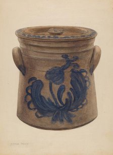 Earthenware Jar, 1935/1942. Creator: Jessica Price.