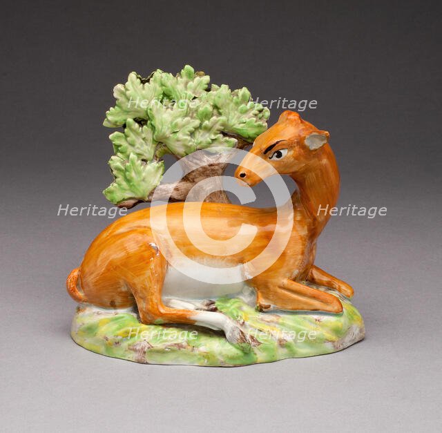 Doe, Staffordshire, c. 1820. Creator: Staffordshire Potteries.