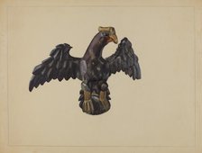 Pa. German Eagle Figure, c. 1936. Creator: Mina Lowry.