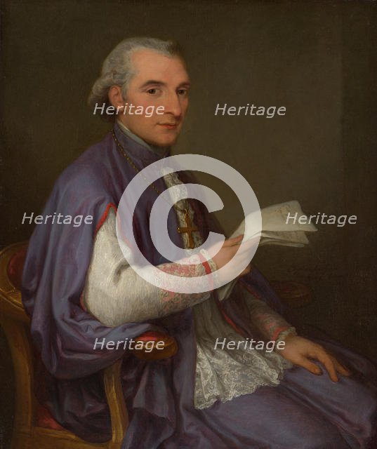 Monsignor Giuseppe Spina (1756-1828), 1798. Creator: Angelica Kauffman.