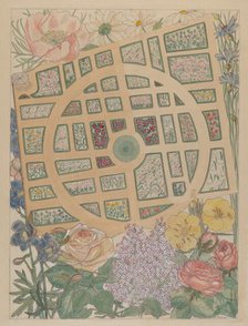 Madame Jumel's Garden, c. 1936. Creator: Virginia Richards.