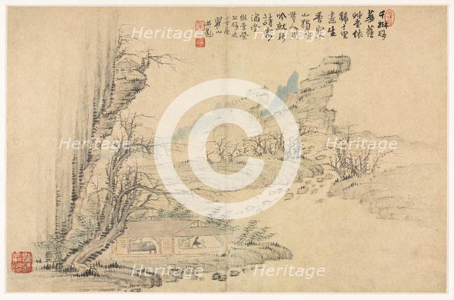 Landscapes in Various Styles after Old Masters, 1690. Creator: Mei Qing (Chinese, 1623-1697).
