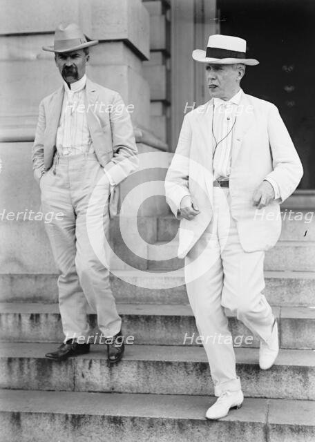 Reed, James A., Senator from Missouri, 1911-. Right, with Thomas J. Walsh, 1913. Creator: Harris & Ewing.