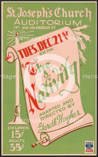 The Nativity, [193-]. Creator: Unknown.