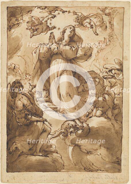 The Virgin of the Immaculate Conception, 1768/1778. Creator: Ubaldo Gandolfi.