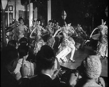 American Female Civilians Dancing During a Nightclub Performance, 1930s. Creator: British Pathe Ltd.