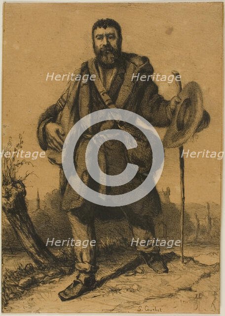 The Apostle Jean Journet, n.d. Creator: Gustave Courbet.