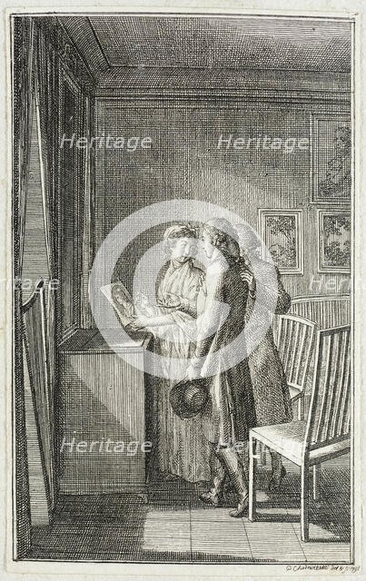 Illustration for 'Becker's Almanac for 1799', c1799. Creator: Daniel Nikolaus Chodowiecki.