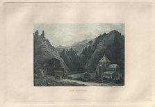 Das Malerische und Romantische Rheinland: Dorf Altenahr, 1928. Creator: Henry Winkles (British, 1801-1900); Kurt Schroeder.