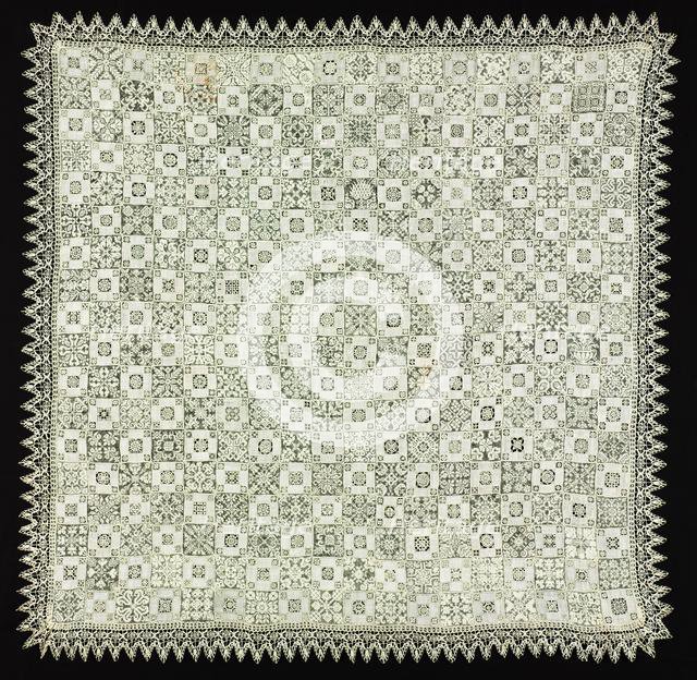 Cloth with Floral and Vegetal Patterns, 1560-1600. Creator: Unknown.