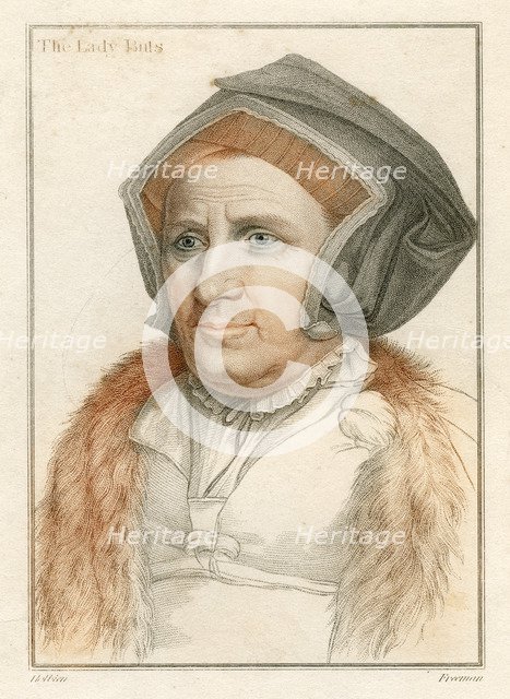 'The Lady Buls', 16th century (1812).  Artist: Freeman