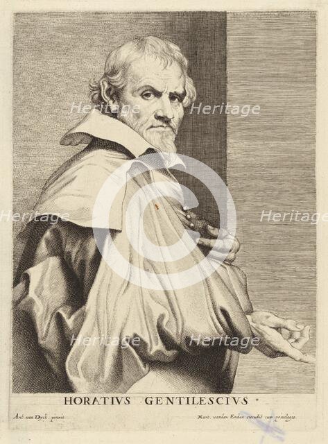 Orazio Gentileschi, probably 1626/1641. Creator: Lucas Vorsterman.