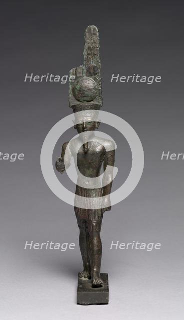 Statuette of Amen-Ra, 664-30 BC. Creator: Unknown.