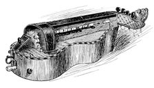 French hurdy-gurdy or vielle, c1750, (1901). Artist: Unknown