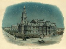 Town Hall, Sydney, New South Wales, Australia, 1896. Creator: C Wilkinson.